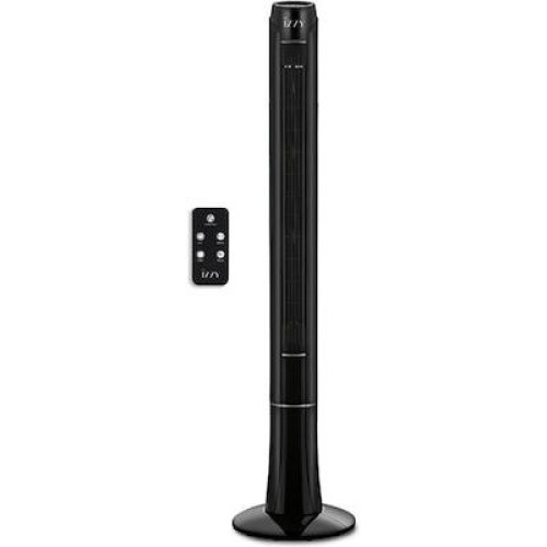 FLOOR FAN  IZ-9035 120cm ΠΥΡΓΟΣ R/C BLACK 70W